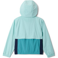 Columbia chaqueta softshell niño Tabor Trail Windbreaker vista trasera