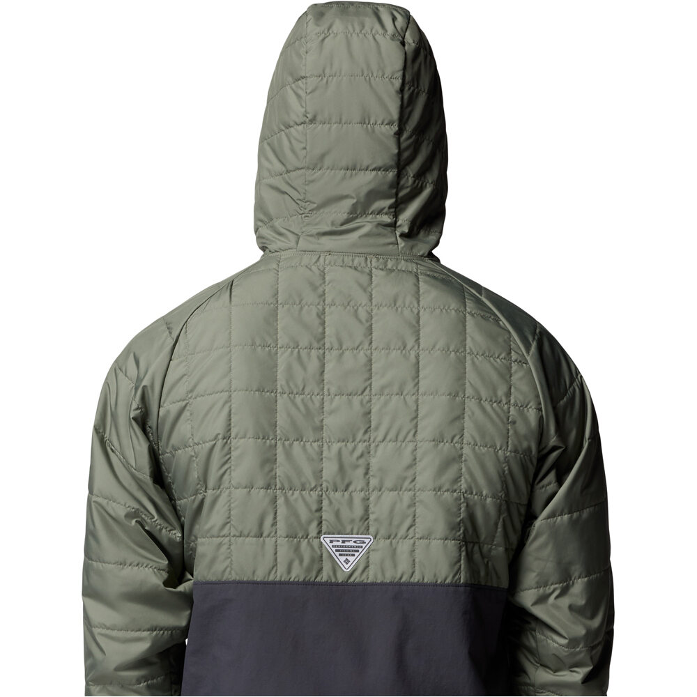 Columbia chaquetas hombre PFG Uncharted II Insulated Anorak vista detalle