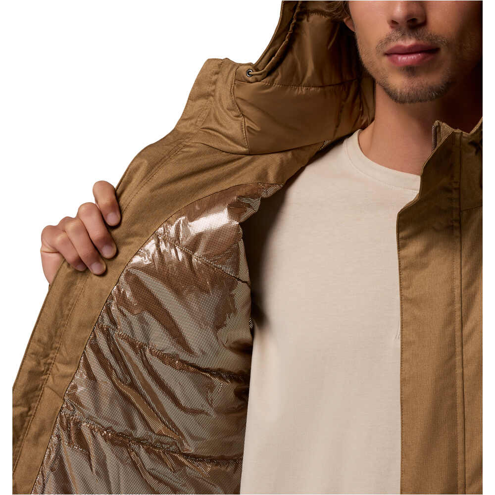 Columbia chaquetas hombre Pines Lake Parka vista detalle