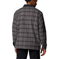 Columbia chaquetas hombre Pitchstone Heavyweight Shirt Jacket vista trasera