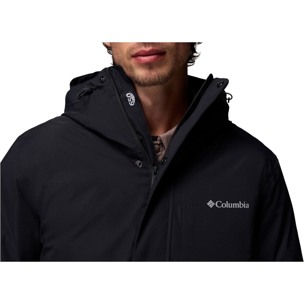 Columbia chaquetas hombre Street Heights Parka vista detalle