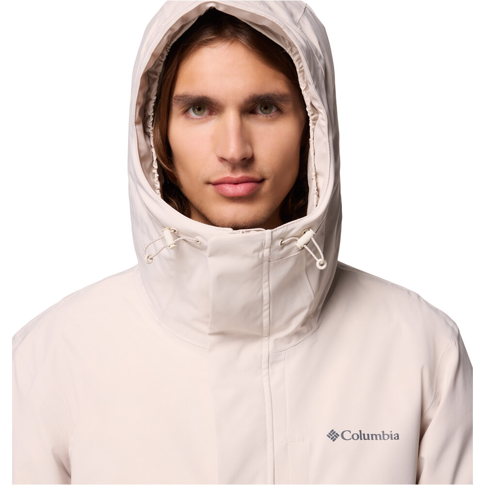 Columbia chaquetas hombre Street Heights Parka vista detalle