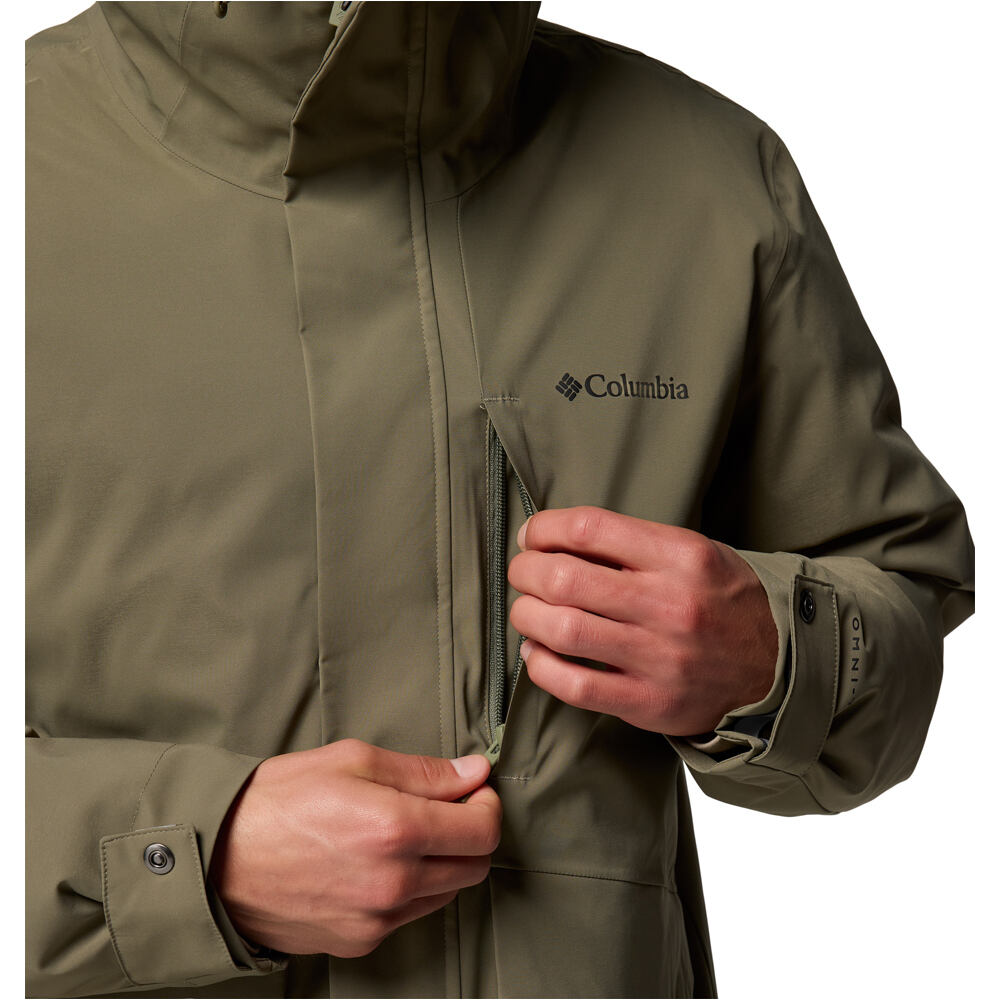 Columbia chaquetas hombre Street Heights Parka vista detalle
