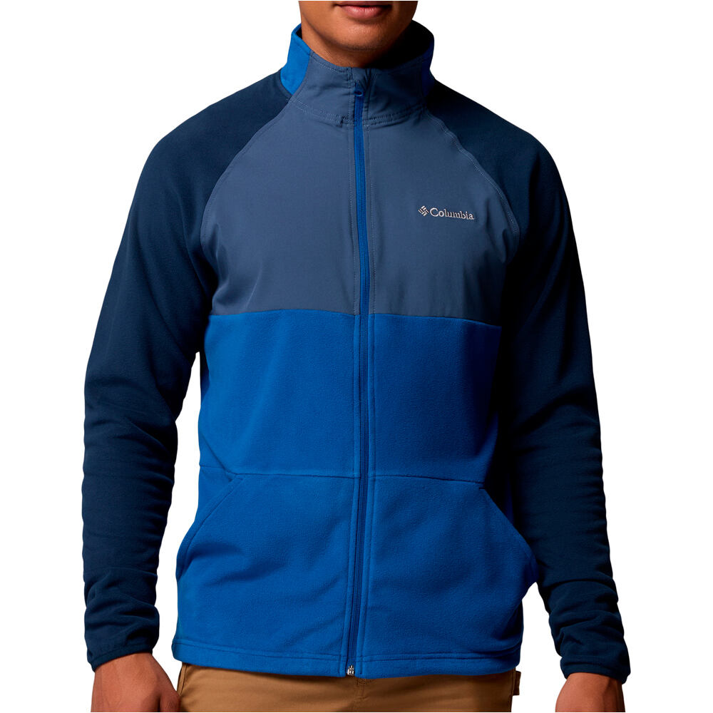 Columbia chaquetas hombre Vital Valley LW Fleece vista frontal