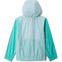 Columbia chubasquero impermeable niño Lily Basin II Jacket vista trasera