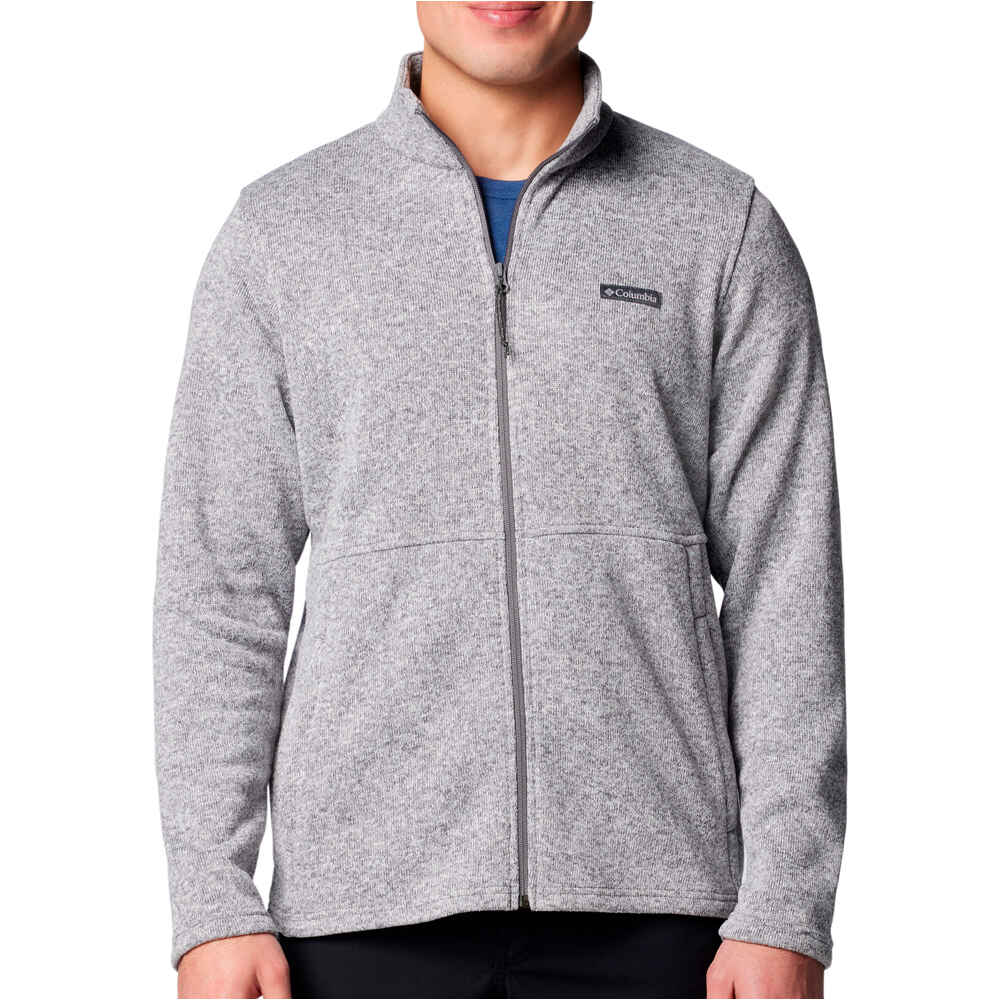 Columbia forro polar hombre Alto Pass Full Zip Fleece vista frontal