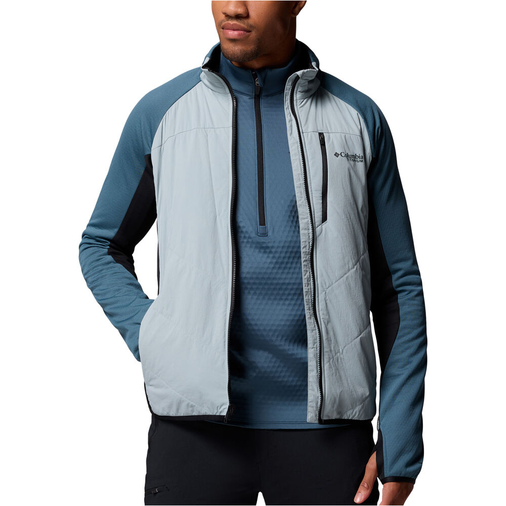 Columbia forro polar hombre Arctic Crest Hybrid Full Zip 03