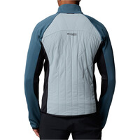 Columbia forro polar hombre Arctic Crest Hybrid Full Zip vista trasera
