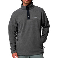 Columbia forro polar hombre Basin Trail II 1/2 Snap Fleece vista frontal