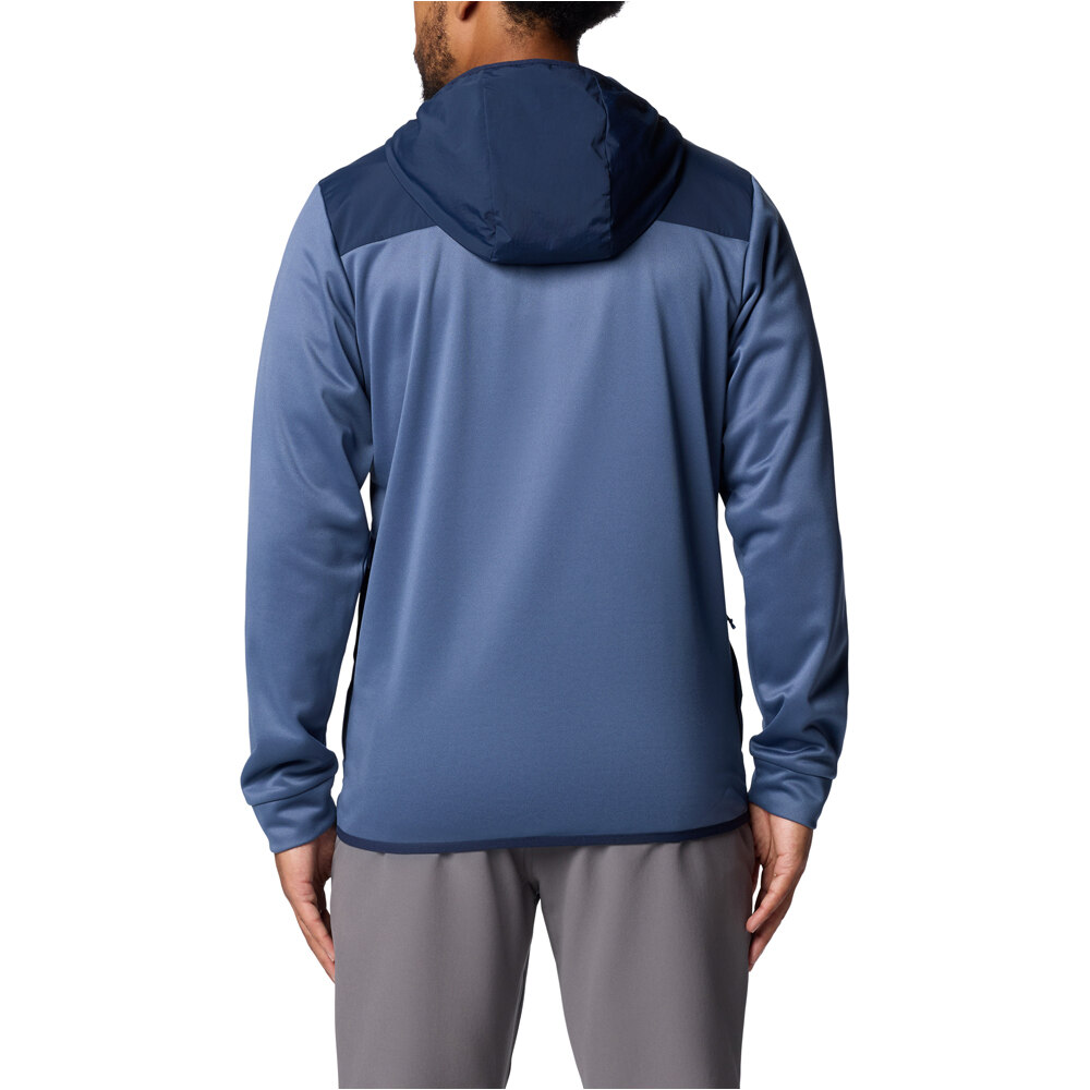 Columbia forro polar hombre Columbia Tech Fleece Full Zip Hoodie vista trasera