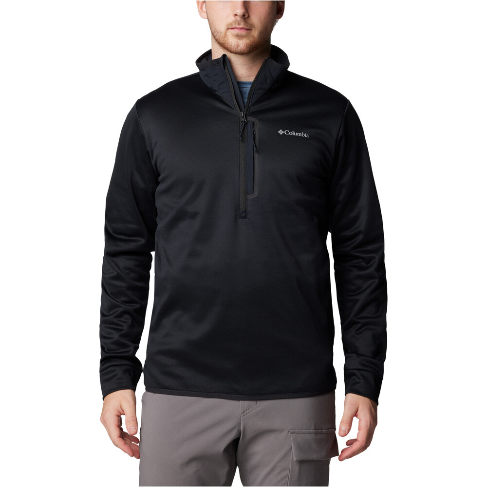 Columbia forro polar hombre Columbia Tech Fleece Half Zip vista frontal
