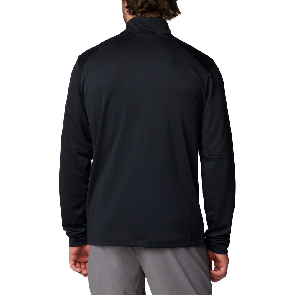 Columbia forro polar hombre Columbia Tech Knit 1/4 Zip vista trasera