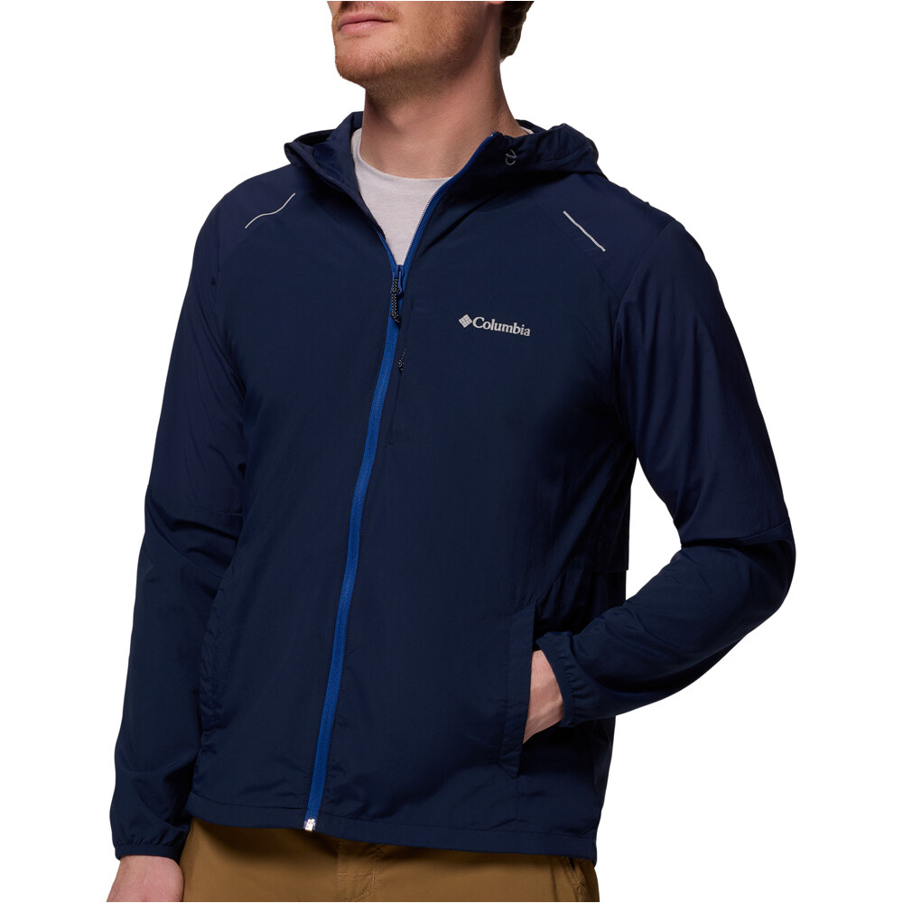 Columbia forro polar hombre Columbia Tech Nylon Hoodie vista frontal