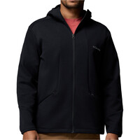 Columbia forro polar hombre Columbia Tech Spacer Knit Hoodie vista frontal