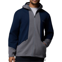 Columbia forro polar hombre Columbia Tech Spacer Knit Hoodie vista frontal