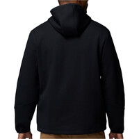 Columbia forro polar hombre Columbia Tech Spacer Knit Hoodie vista trasera