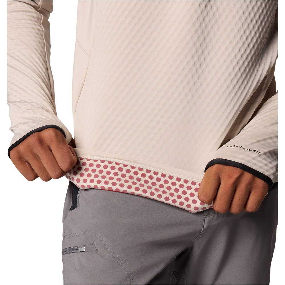 Columbia forro polar hombre Crystal Leaf� Omni-Heat� Helix Half Zip 04