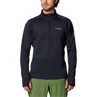 Columbia forro polar hombre Crystal Leaf Omni-Heat Helix Half Zip vista frontal