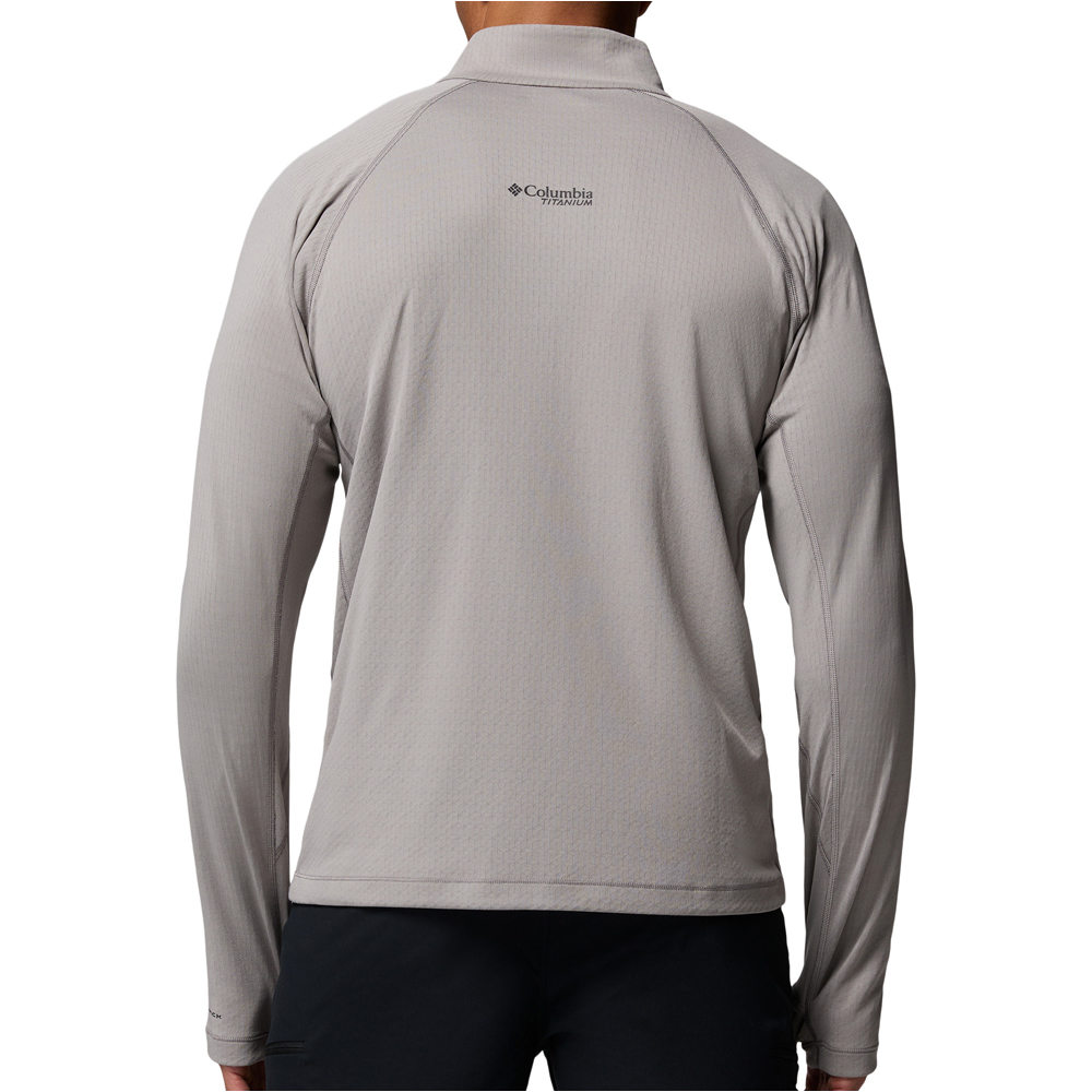 Columbia forro polar hombre DriVenture Half Zip vista trasera