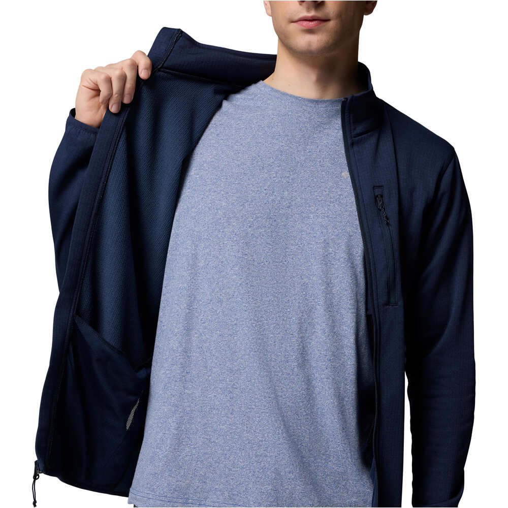 Columbia forro polar hombre Essential Hike Grid Fleece Full Zip 03
