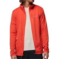 Columbia forro polar hombre Essential Hike Grid Fleece Full Zip vista detalle