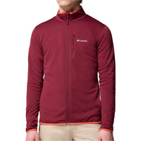 Columbia forro polar hombre Essential Hike Grid Fleece Full Zip vista frontal