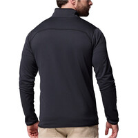 Columbia forro polar hombre Essential Hike Grid Fleece Full Zip vista trasera