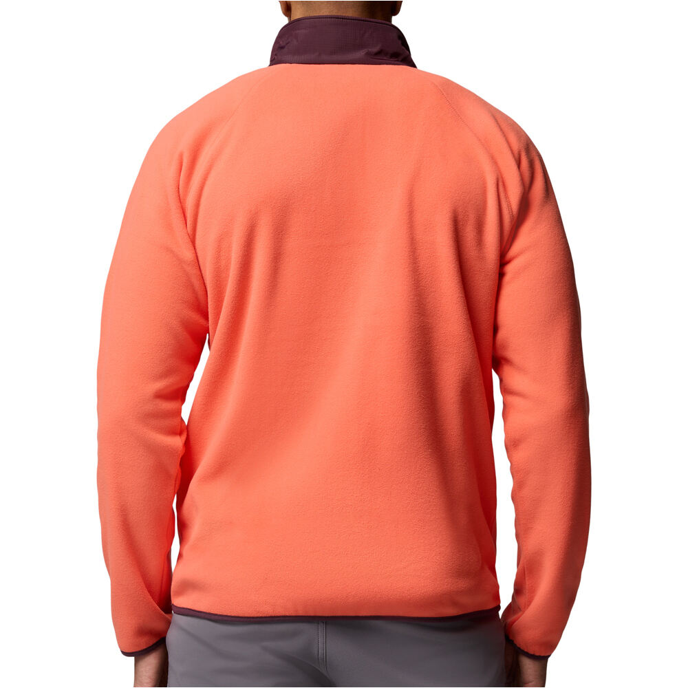 Columbia forro polar hombre Fast Trek Overlay Full Zip vista trasera