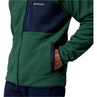 Columbia forro polar hombre Fast Trek Overlay Hooded Full Zip 03