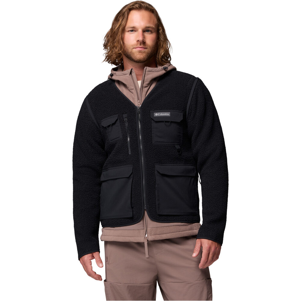 Columbia forro polar hombre Granite Point Convertible Fleece vista frontal