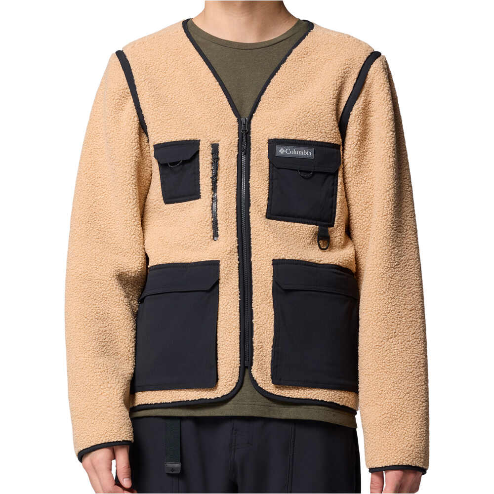 Columbia forro polar hombre Granite Point Convertible Fleece vista frontal
