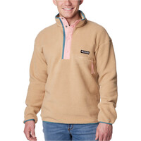 Columbia forro polar hombre Helvetia Half Snap Fleece vista frontal
