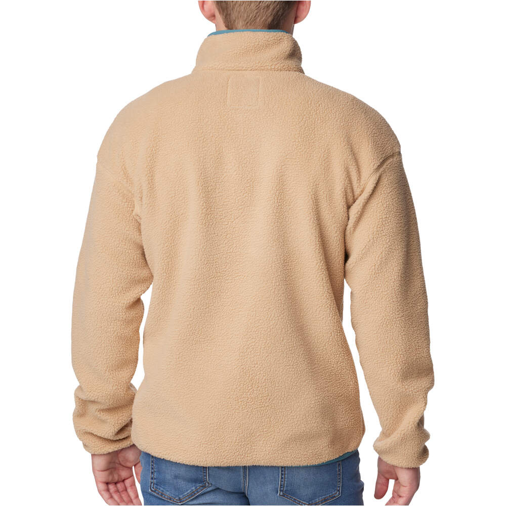 Columbia forro polar hombre Helvetia Half Snap Fleece vista trasera