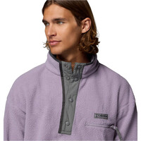 Columbia forro polar hombre Helvetia II Half Snap Fleece vista detalle