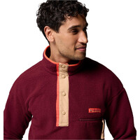 Columbia forro polar hombre Helvetia II Half Snap Fleece vista detalle