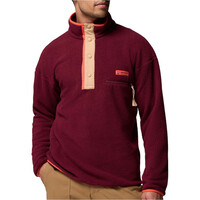 Columbia forro polar hombre Helvetia II Half Snap Fleece vista frontal