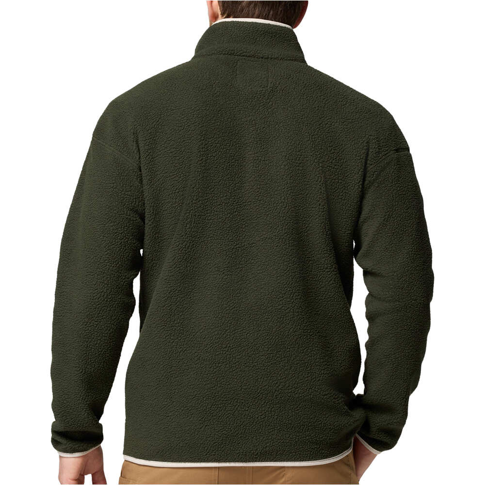 Columbia forro polar hombre Helvetia II Half Snap Fleece vista trasera