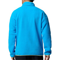 Columbia forro polar hombre Helvetia II Half Snap Fleece vista trasera
