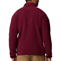 Columbia forro polar hombre Helvetia II Half Snap Fleece vista trasera
