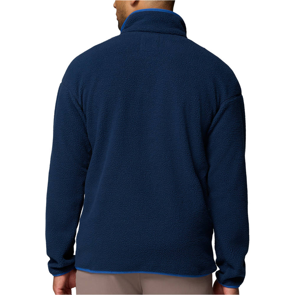 Columbia forro polar hombre Helvetia II Half Snap Fleece vista trasera