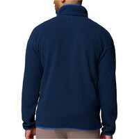 Columbia forro polar hombre Helvetia II Half Snap Fleece vista trasera