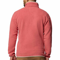 Columbia forro polar hombre Helvetia II Half Snap Fleece vista trasera