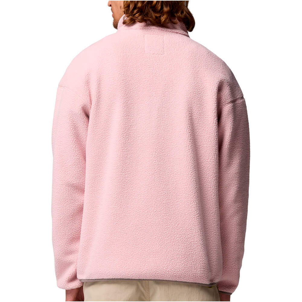 Columbia forro polar hombre Helvetia II Half Snap Fleece vista trasera