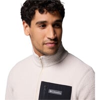 Columbia forro polar hombre Jasper Ridge Pebbled Full Zip Fleece vista detalle