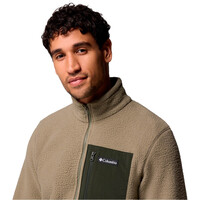 Columbia forro polar hombre Jasper Ridge Pebbled Full Zip Fleece vista detalle