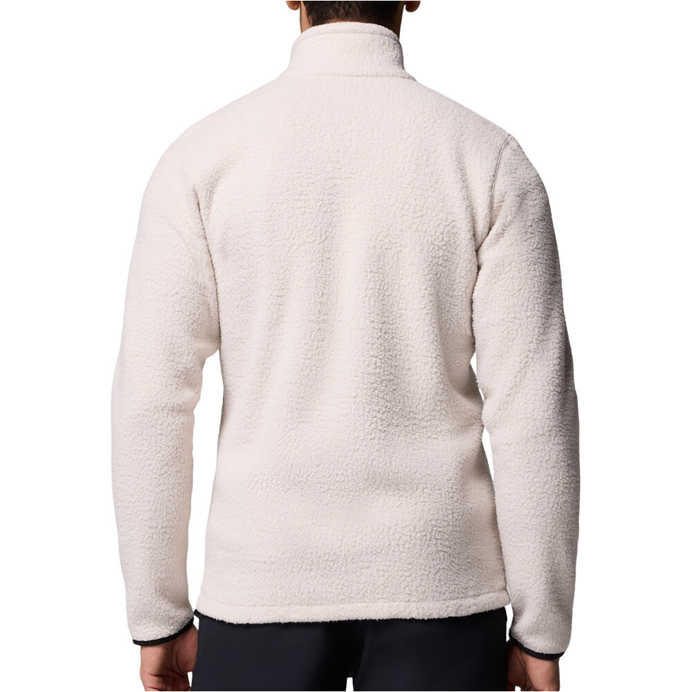 Columbia forro polar hombre Jasper Ridge Pebbled Full Zip Fleece vista trasera