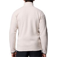 Columbia forro polar hombre Jasper Ridge Pebbled Full Zip Fleece vista trasera