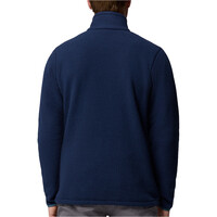 Columbia forro polar hombre Jasper Ridge Pebbled Full Zip Fleece vista trasera