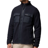 Columbia forro polar hombre Juniper Peak Full Zip Fleece vista detalle