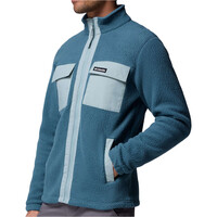 Columbia forro polar hombre Juniper Peak Full Zip Fleece vista detalle